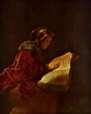 Haga click para ver la imagen ampliada rembrandt's mother as biblical prophetess hannah.jpg